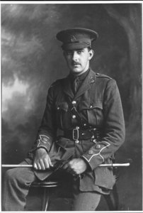 Norman Gregg in WW1 military uniform, Copyright University of Sydney